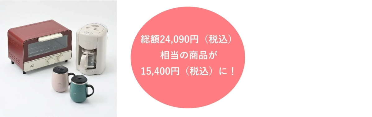 コンパクトミル付きコーヒーメーカー福袋