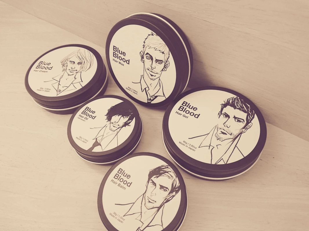 BlueBloodのヘアスタイリング剤5種類