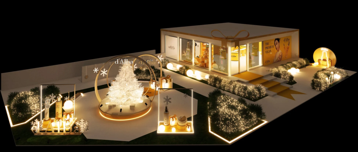 d'Alba クリスマスイルミネーション