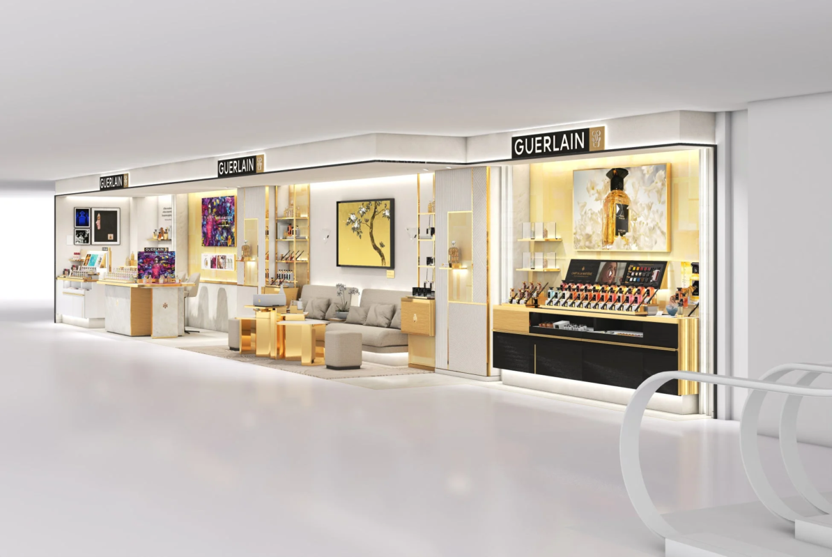 ゲラン メゾン ド パルファンの内装