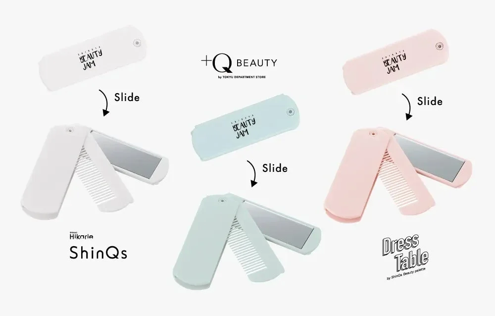 SHIBUYA BEAUTY JAM オリジナル 「ミラー付きコーム」