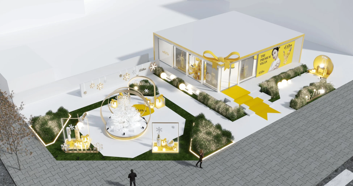 d'Alba ポップアップストア