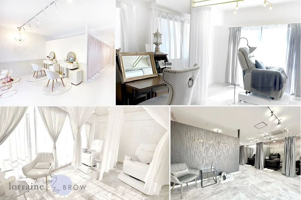 清潔感のあるサロン内装