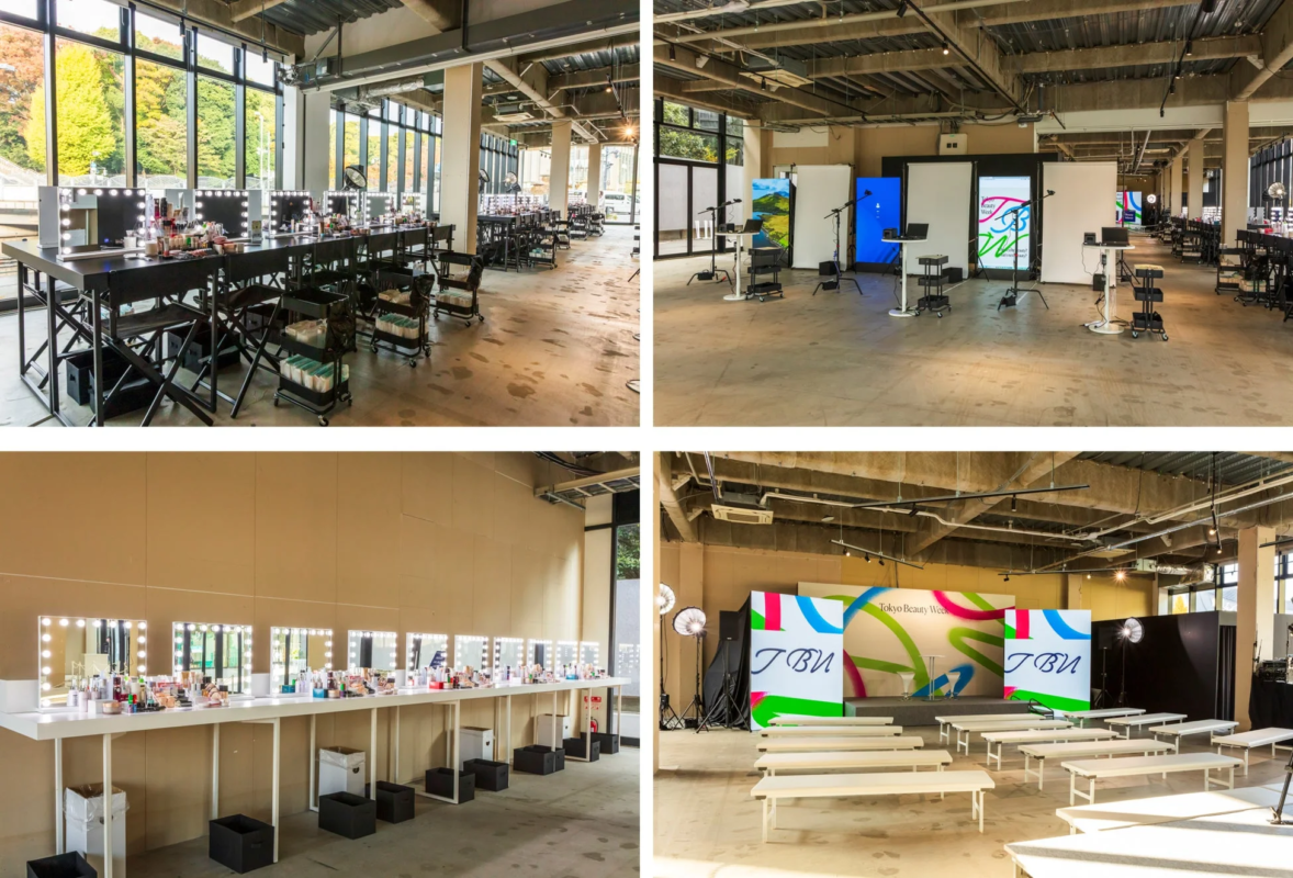 Tokyo Beauty Weekのメイクアップステーション
