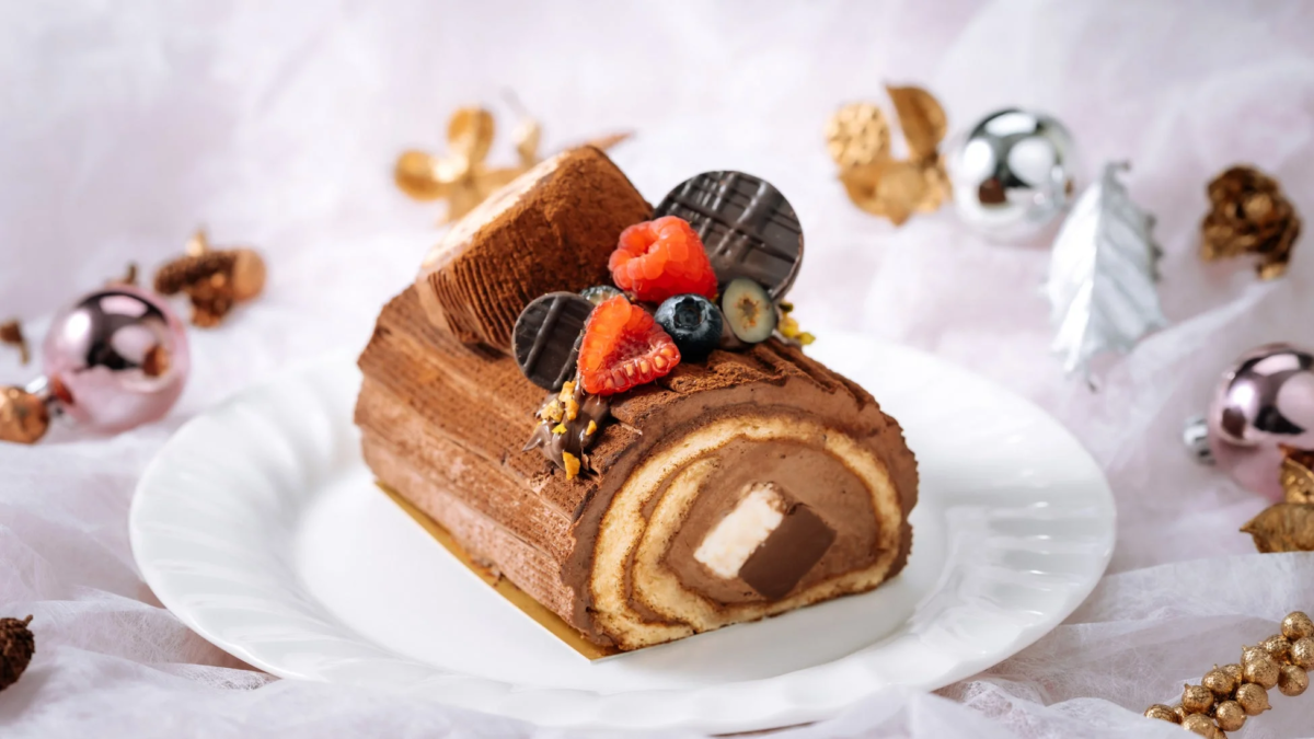 米粉のブッシュ ド ノエル