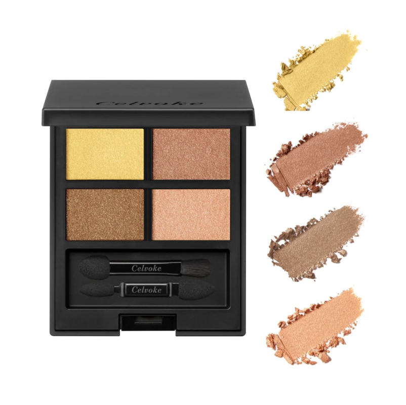 Celvoke ヴァティック アイパレット ゴールド系