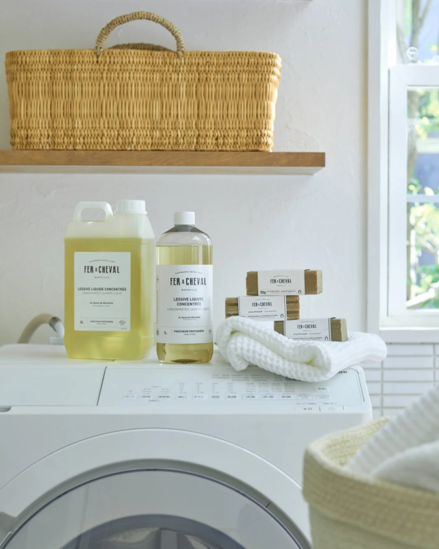 フェール・シュヴァルの洗濯洗剤とマルセイユ石鹸