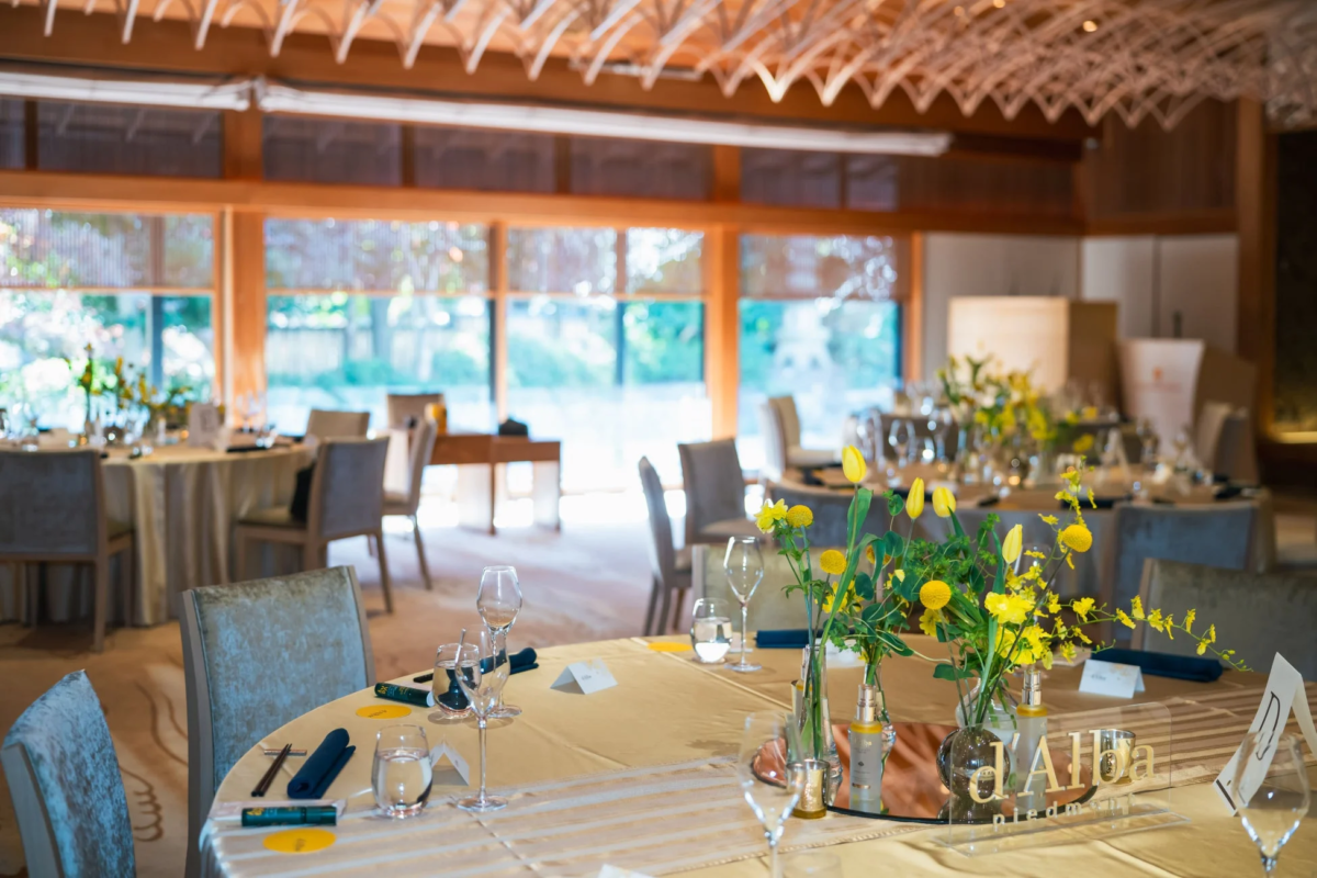 八芳園 白鳳館でのイベント会場