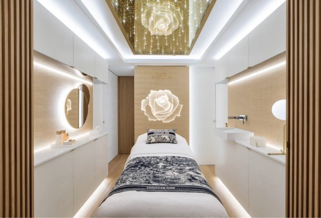 DIORスパのトリートメントルーム