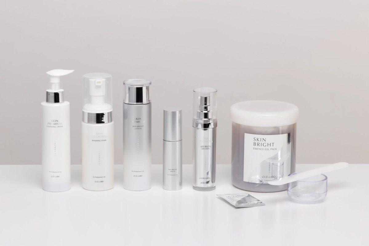 スキンプレミアムシリーズ スキンブライトラインの使用ステップ