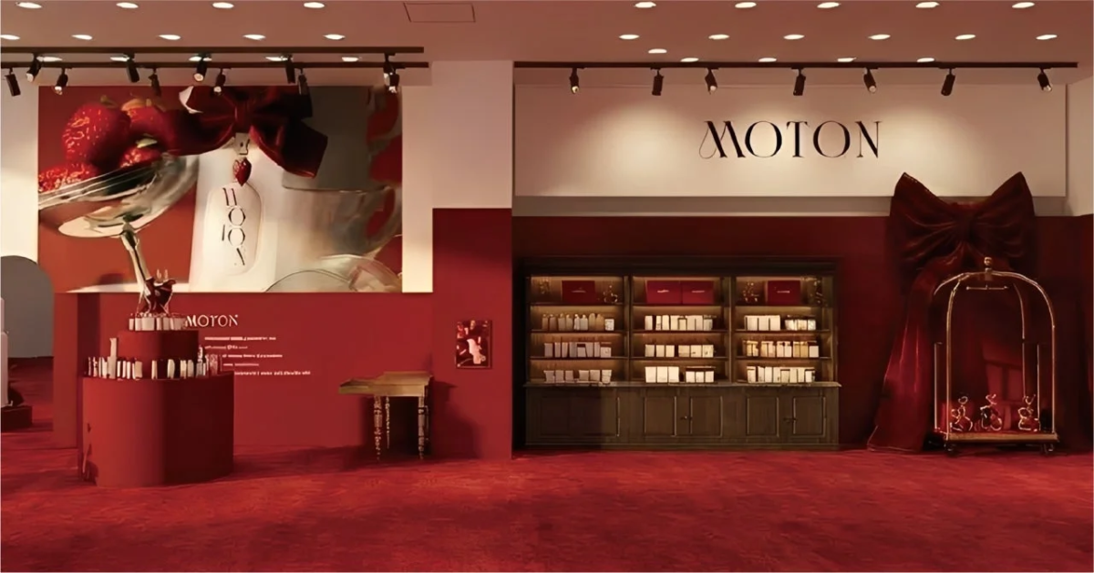 MOTON ポップアップイベント会場の様子