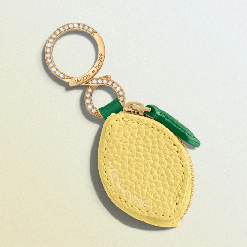 MAISON de SABRÉのバッグチャームとレモンチャーム