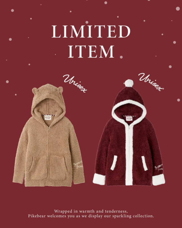 限定商品のユニセックスパーカー2着