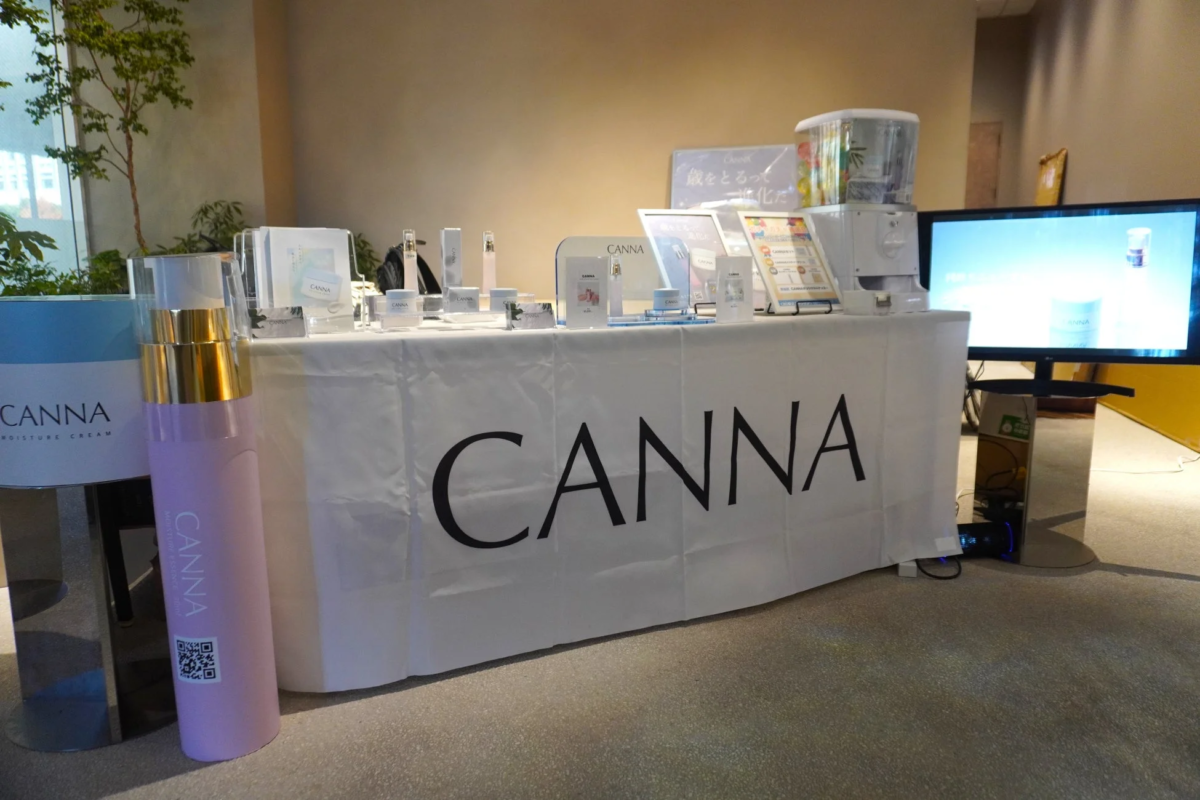 CANNAブースの様子
