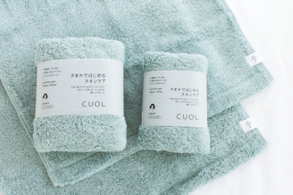 CUOLタオル スキンケア