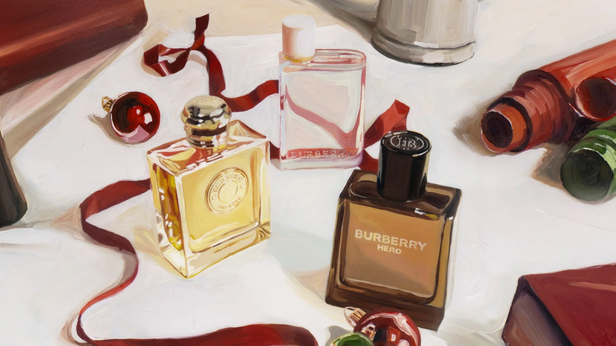 バーバリーの香水ボトル3本