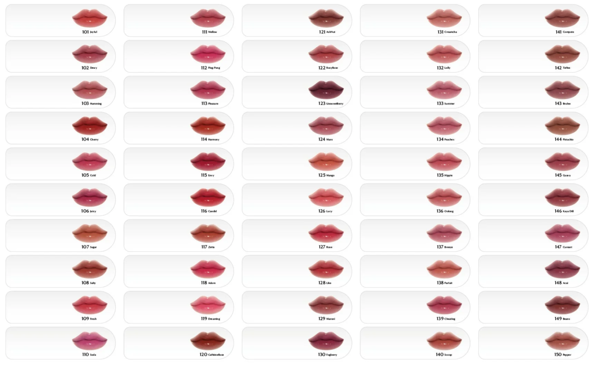 Laka カラーチャート