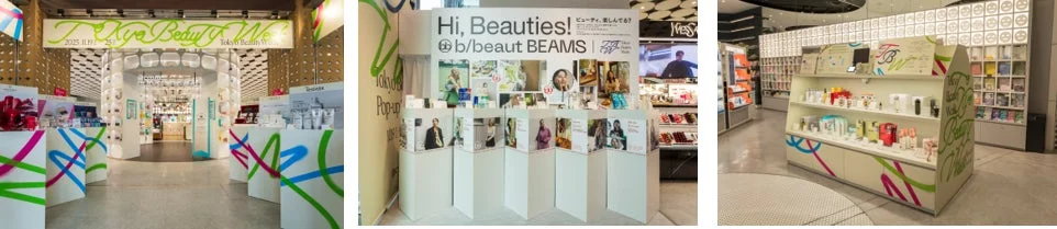 Tokyo Beauty Pop-up Storeの様子