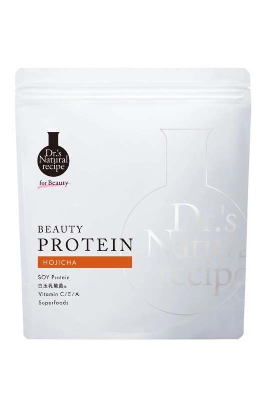 ドクターズ ナチュラル レシピ 美容プロテイン ほうじ茶味