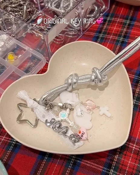 オリジナルキーリングの材料