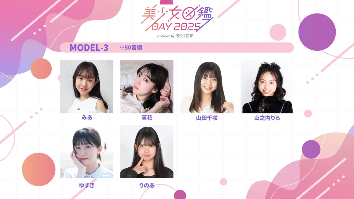 美少女図鑑 DAY 2025 MODEL-3