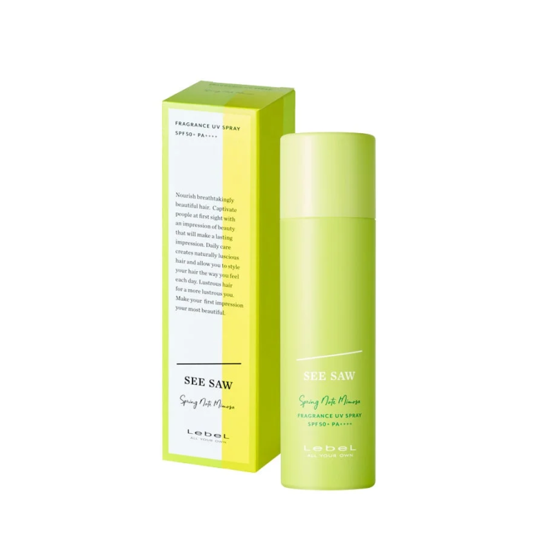 SEE/SAW フレグランスUVスプレー スプリングノートミモザ