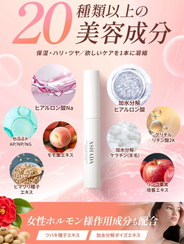 まつげ美容液の美容成分