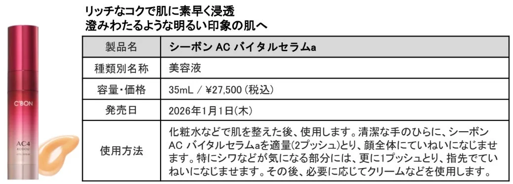 シーボン AC バイタルセラムa
