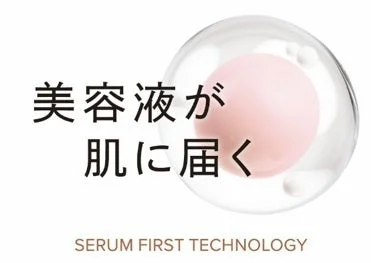 美容液が肌に届く SERUM FIRST TECHNOLOGY