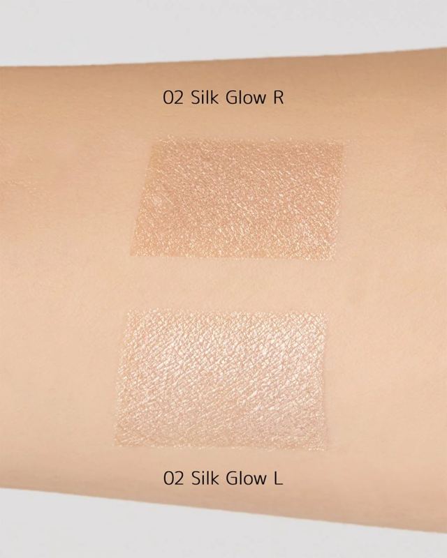 02 Silk Glow スウォッチ