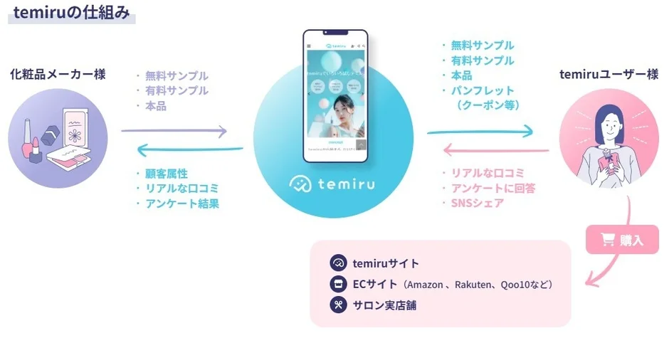 temiruのビジネスモデル
