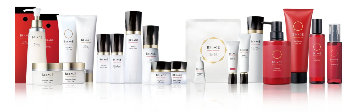 ベルアージュの製品ラインナップ