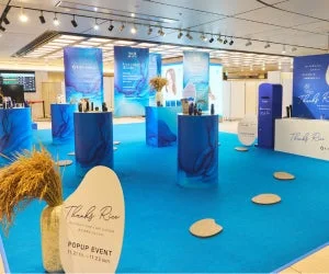 Thanks Rice ポップアップイベント会場の様子