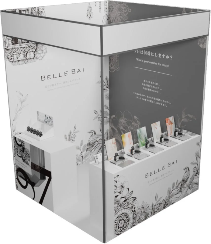 BELLE BAIのイベントブースの様子