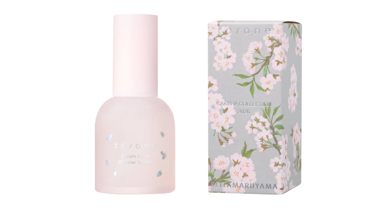 to/one Dream Flora Booster Serum to/one SAKURA COLLECTION 2026 KEITA MARUYAMA