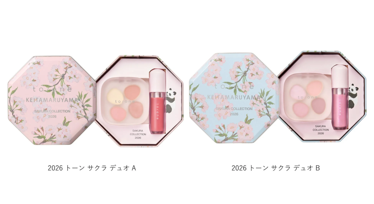 to/one KEITAMARUYAMA SAKURA COLLECTION 2026 2026 トーン サクラ デュオ A 2026 トーン サクラ デュオ B