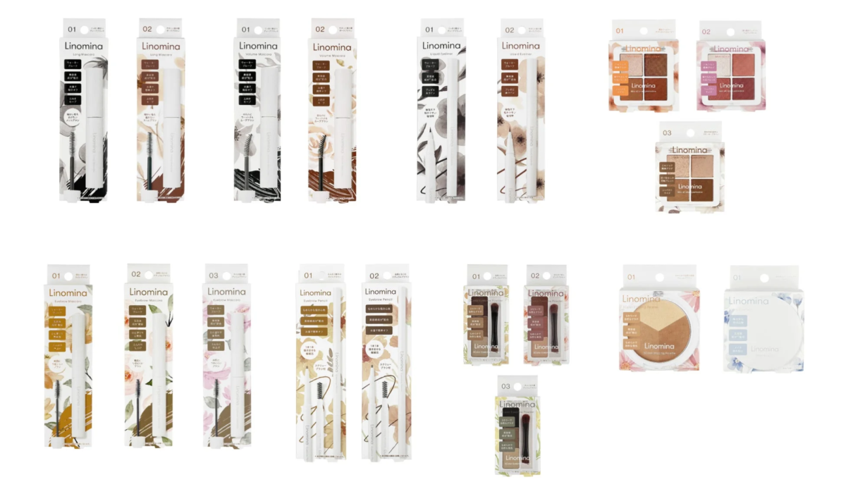 Linominaのコスメ製品