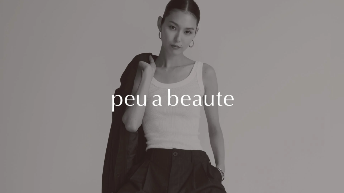 peu a beauteの女性モデル