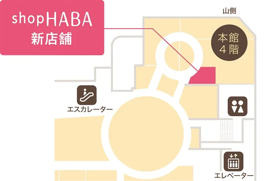 ショップハーバー 神戸阪急 フロアマップ