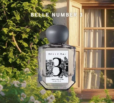 BELLE BAI ベルナンバー3 オードパルファンのボトル