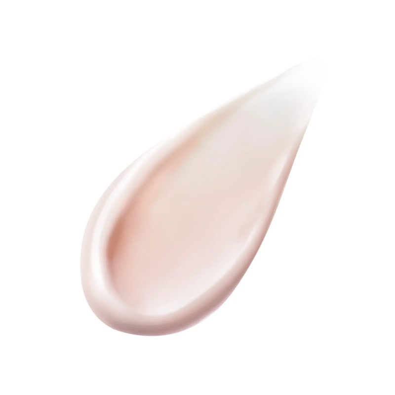 ピンクベージュ色の化粧品のスウォッチ