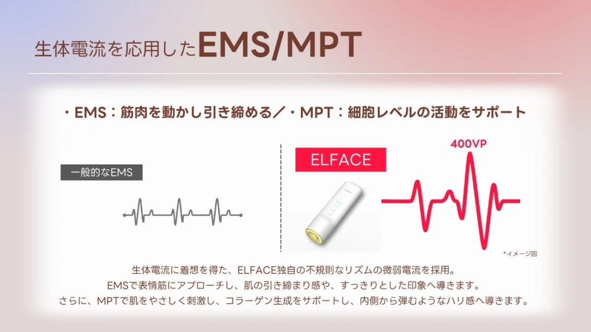 ELFACEのEMS/MPT技術説明