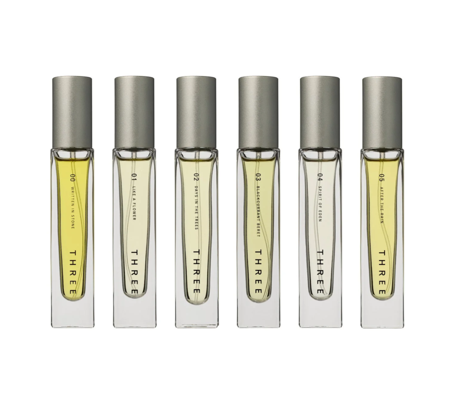 THREEのフレグランスボトル