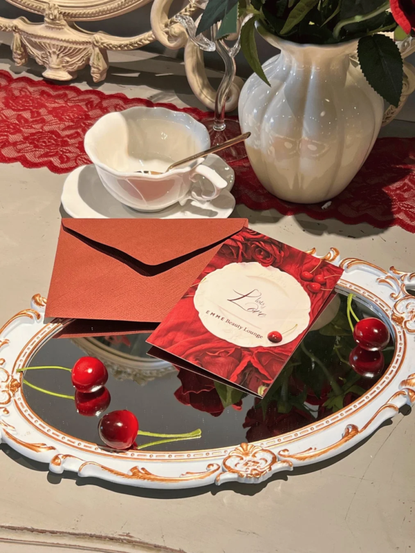 バレンタインをテーマにした装飾