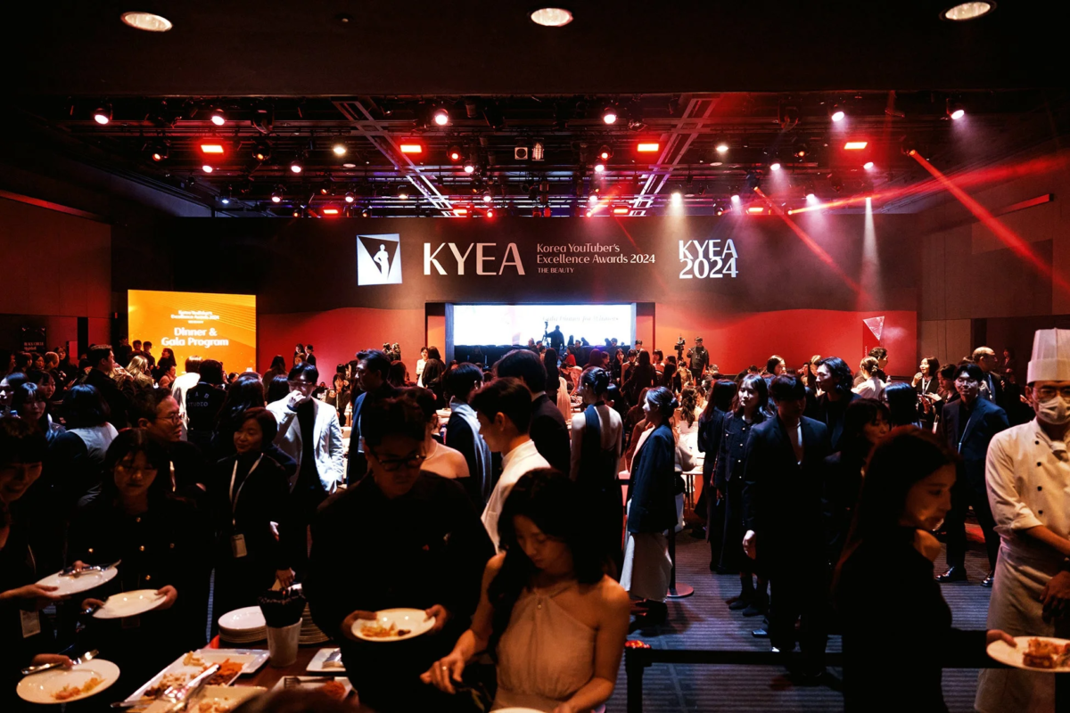 KYEA Korea Youtuber's Excellence Awards 2024のガラパーティー会場