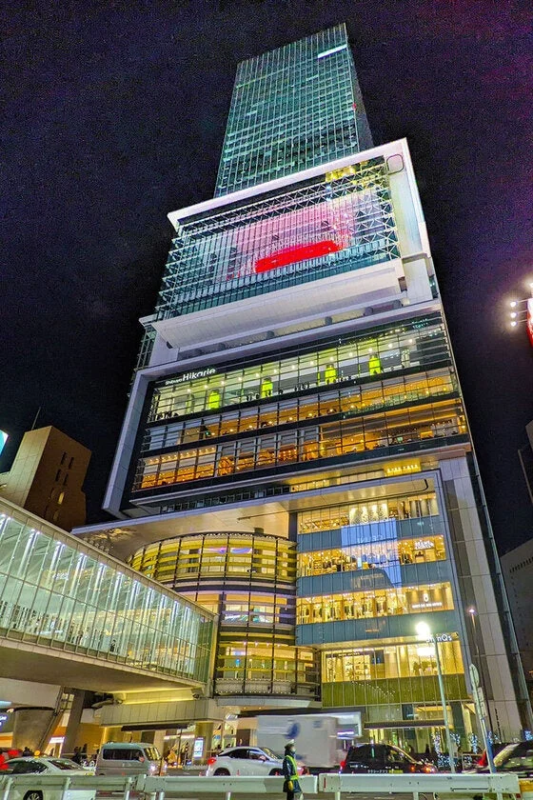 渋谷ヒカリエ 夜景