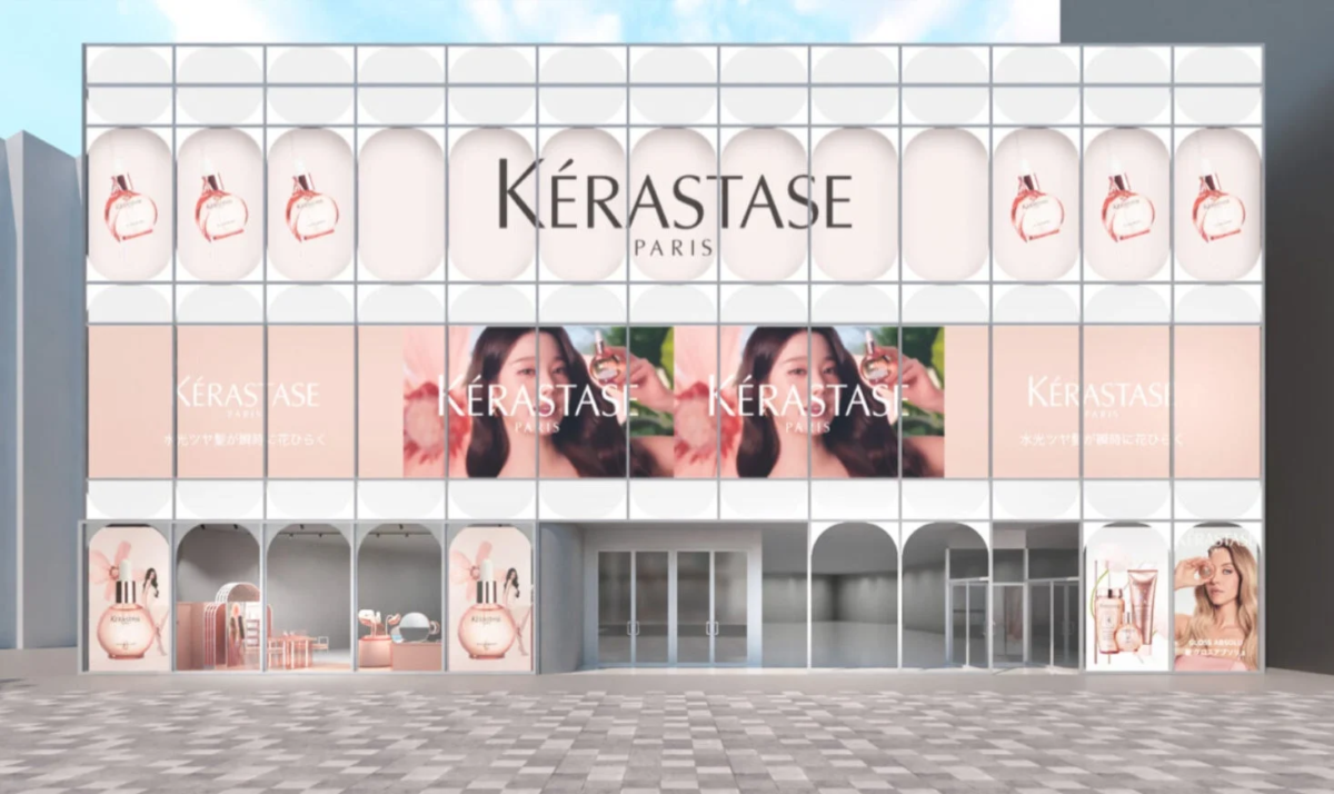 ケラスターゼ ポップアップストア外観