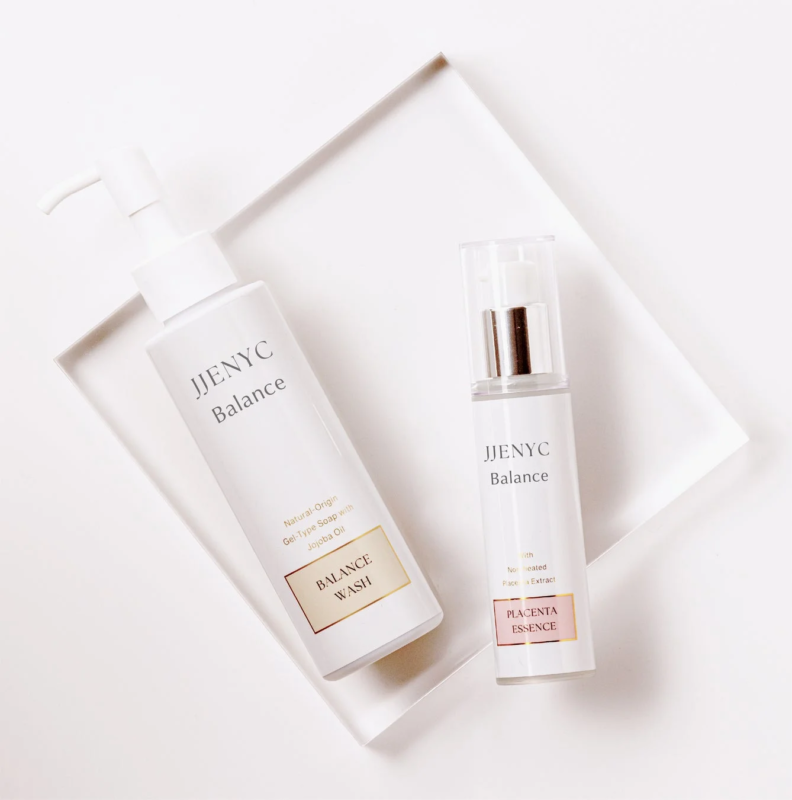 JJENYC Balanceの洗顔料と美容液