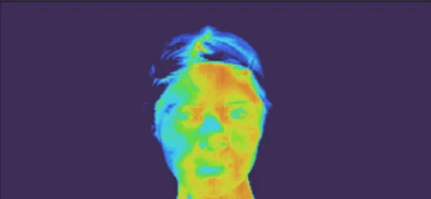 サーモグラフィー使用後