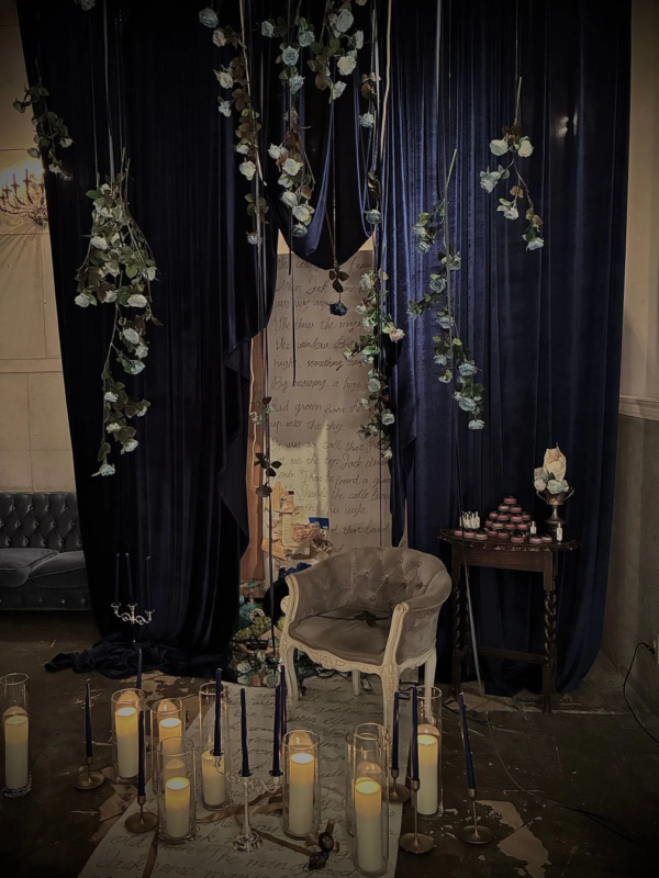 Midnight Minuetを表現した空間